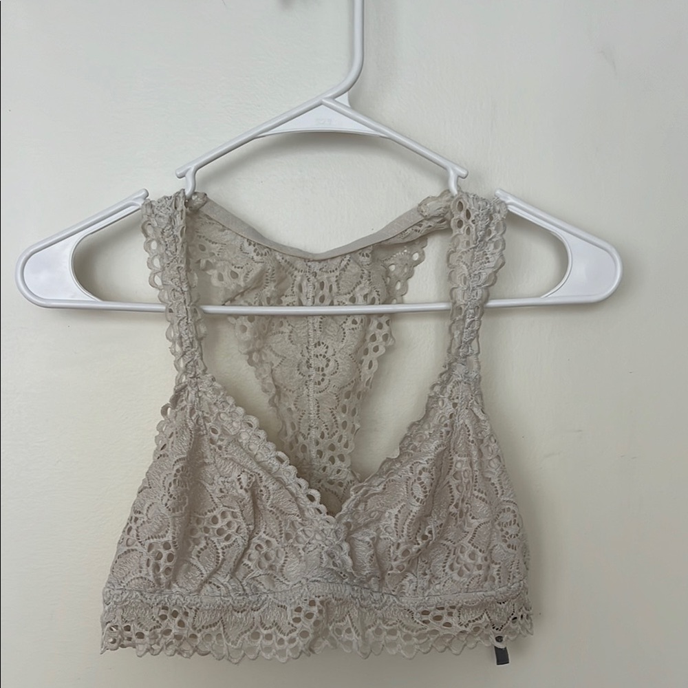 Lace Bralette in White
